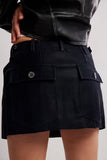 Free People Riverfront Vegan Mini Black