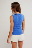 Free People Murphy Tank Violet Splendor