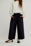 Free People Easy Peasy Pull On Black