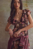 Free People Forsythia Maxi Deep Fudge Combo