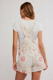 Free People Ziggy Printed Shortall Sun Drenched Combo