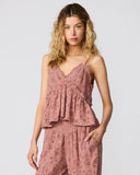 Steve Madden Bryna Top Burnt Coral