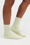 Free People Nordic Knit Sock Pack Lime Cream