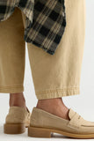Free People Lana Loafer Taupe Suede