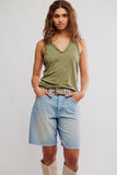 Free People Easy Tank Peat Moss