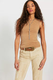 Free People Iconic Tank Tannin