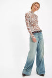 Free People Lyric LS Ivory Combo