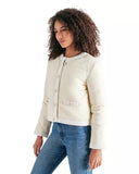 Steve Madden Coppelia Jacket Cream Tan