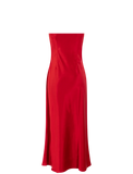 Steve Madden Jessamine Dress Dark Red