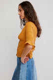 Free People Salone Eyelet Top Bronzer
