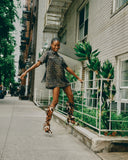 Steve Madden Freddy Dress Hot Spots Print