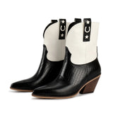 Marfa Boots The June Black/White