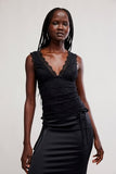 Free People Loved You First Cami Black