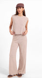 Heather Taupe Teacake Bubble Tank
