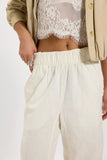 Free People Days End Linen Pull on Clean Linen