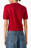 Steve Madden Sereia Cardigan Dark Red