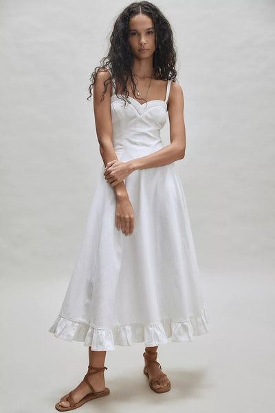 Free People Another Season Midi Coconut Milk