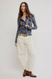 Free People Jamie Henley Printed Floral Haze