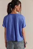 Free People Take  2 Tee Cornflower