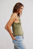 Free People Easy Tank Peat Moss