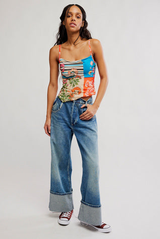 Free People Estella Tank Pop Combo