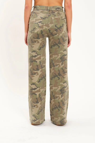 DAZE Far Out Patchpocket High Rise Wide Leg Hideaway