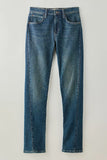 Free People Edie High Rise Tapered Jean Blue Echo