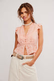 Free People Day Dreamer Top Peachie Pie