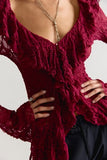 Free People Laney Cardi Cabernet