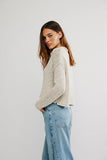 Free People Opal Sweater Tea