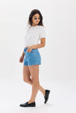 DAZE The Knockout High Rise A-line Short