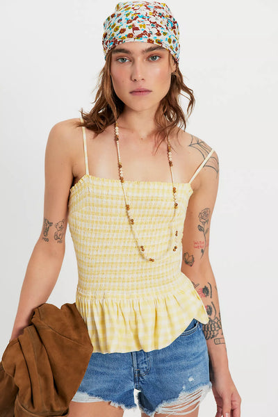 Free People Sundance Tank Dandelion Combo