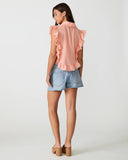 Steve Madden Lilien Short in Printed Denim