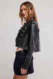 Free People Riverfront Vegan Mini Black