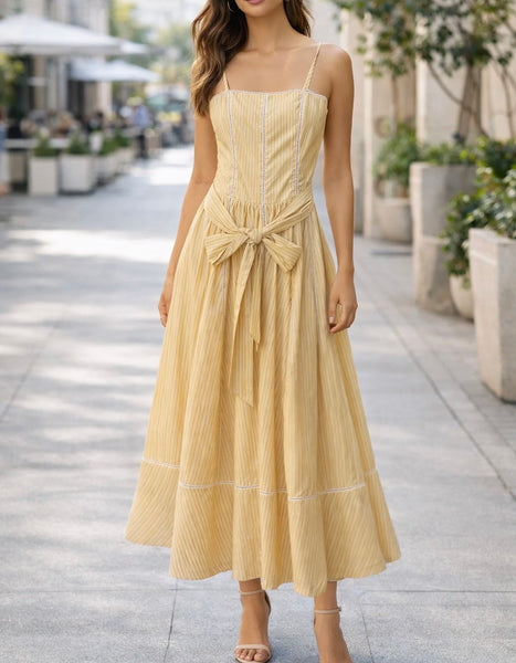 Steve Madden Emma Dress Pale Yellow