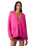 Steve Madden Finley Sweater Pink Violet