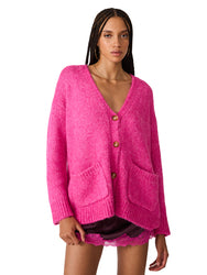 Steve Madden Finley Sweater Pink Violet