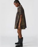 Steve Madden Freddy Dress Hot Spots Print