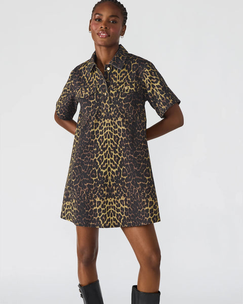Steve Madden Freddy Dress Hot Spots Print