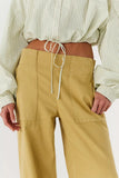 Free People Breezy Denim Pull On Antelope