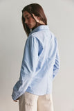 Free People Benny Slim Oxford Blue Combo
