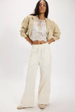 Free People Days End Linen Pull on Clean Linen