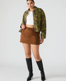 Steve Madden Cindi Skirt Dark Chocolate