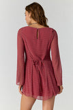 Free People Jolie Printed Mini Dress Salsa Combo