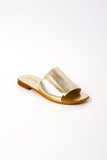 Free People Verona Slide Sandal Gold