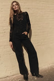 Free People Corsica Jumpsuit Raven