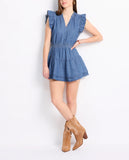 Steve Madden Prairie Dress Chambray