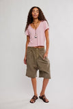 Free People Take 2 Tee Rose Oil