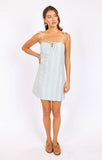 Blue Ivory Flying Kite Mini Dress