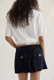 Free People Riverfront Vegan Mini Black